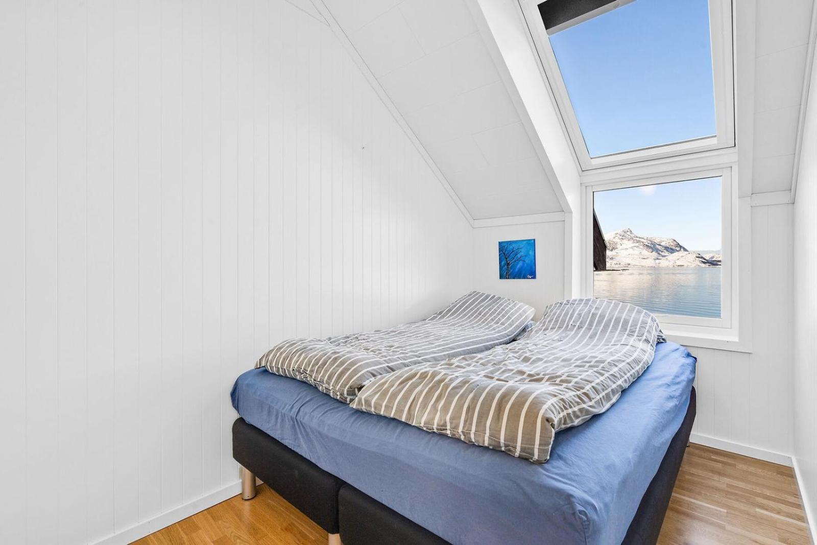Nappstraumen Seafront Cabin, Lilleeid 68 Gravdal  Bagian luar foto