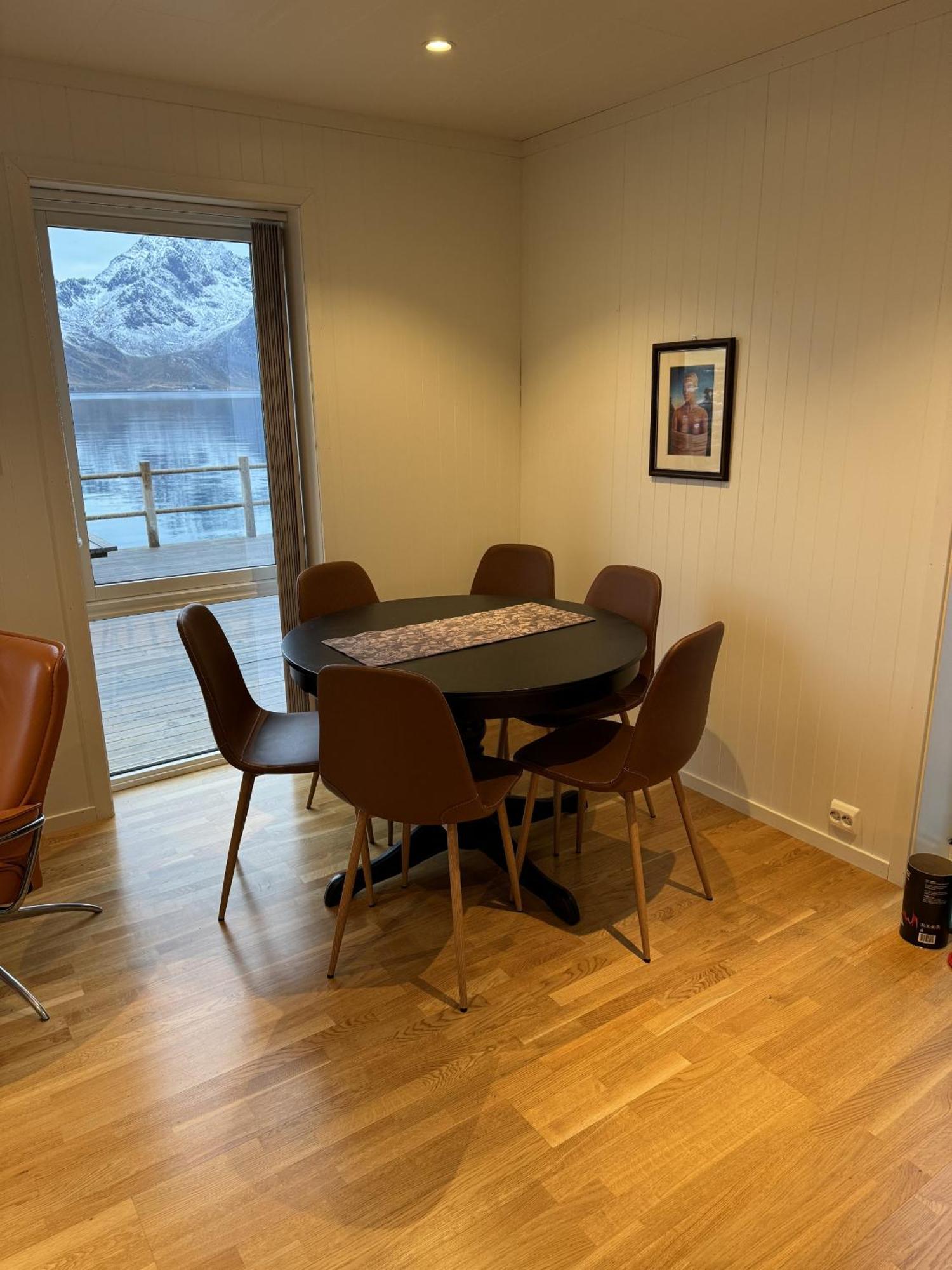 Nappstraumen Seafront Cabin, Lilleeid 68 Gravdal  Bagian luar foto